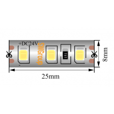 Лента светодиодная SWG SWG212 SL00-00021283 SWG2120-24-9.6-NW-65-M